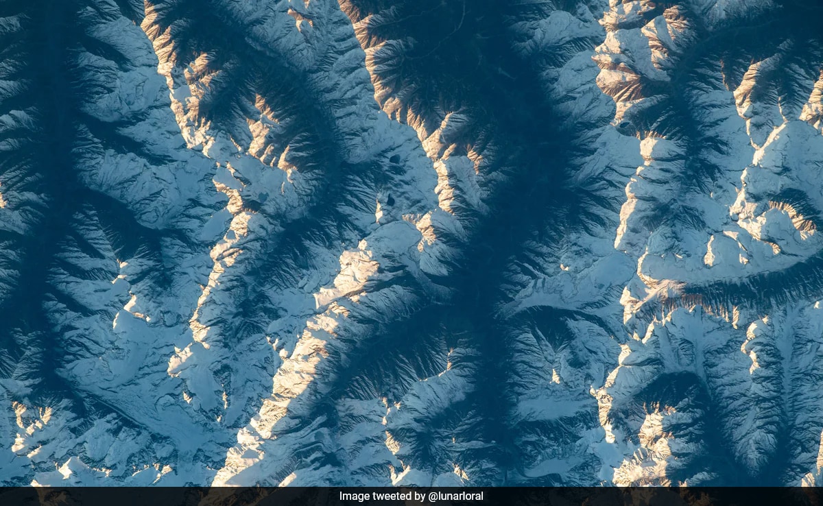 ''Magical'': Astronaut Shares Stunning Pics Of 'Alpenglow' Near Hindu Kush From Space