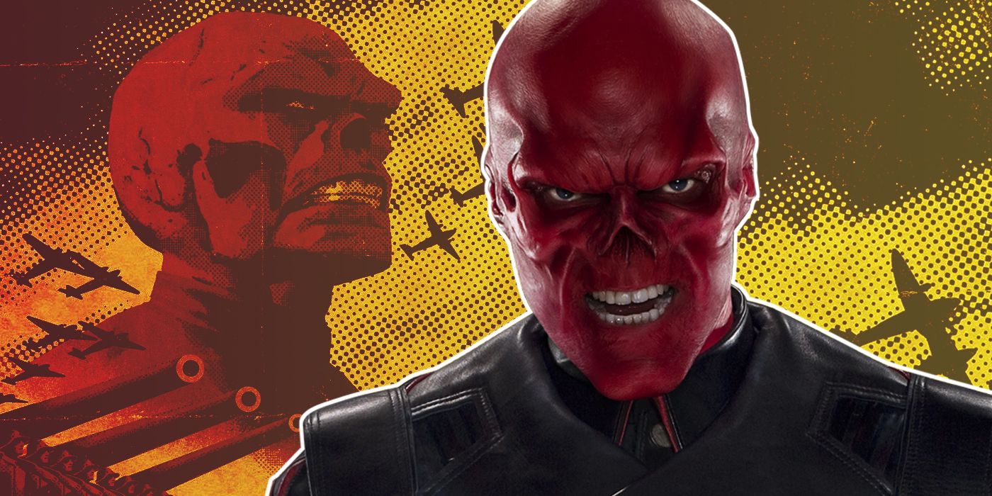Red Skull from Marvel Comics and the MCU
