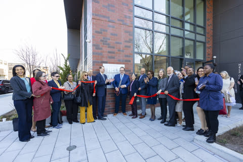Excited to cut the ribbon on our latest project! With the support of dedicated HELP USA team and partners we're paving the way for success. (Photo: Business Wire)