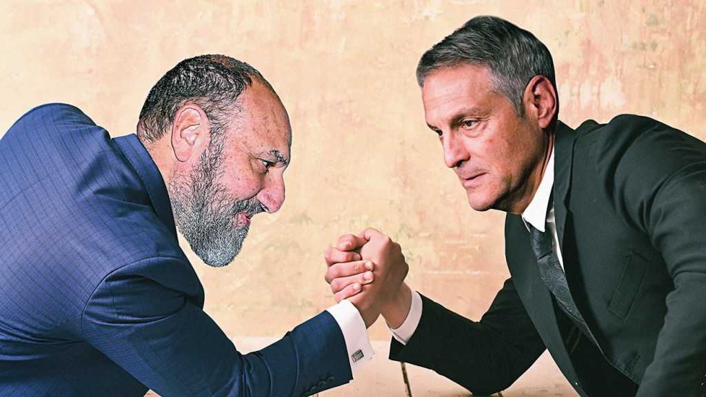 Are Joel Silver and Ari Emanuel feuding?