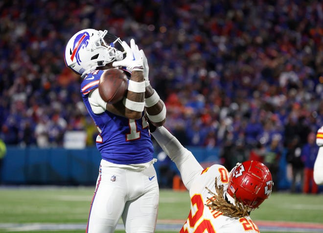 This critical dropped pass by Stefon Diggs perhaps helped cost the Bills their playoff game against the Chiefs last season.