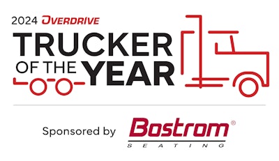 overdrive trucker of the year 2024 logo