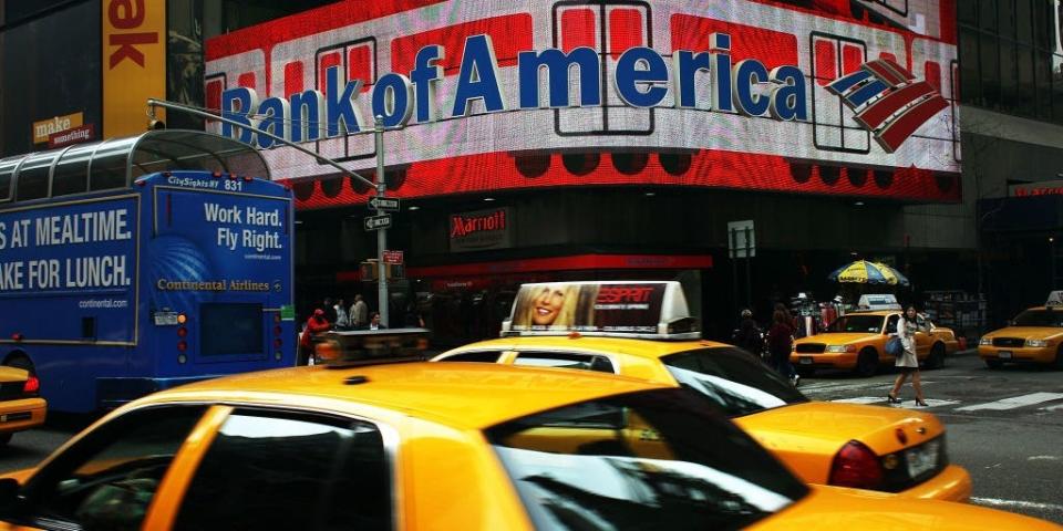 bank of america bofa times square building cab