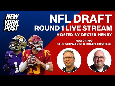 LIVE: Jets & Giants 2024 NFL Draft Round 1 Stream | NY Post Sports