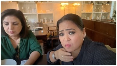 Haarsh Limbachiyaa and Bharti Singh went on a lunch date with Farah Khan.